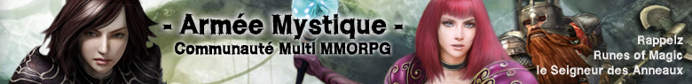 Armée Mystique Forum Index