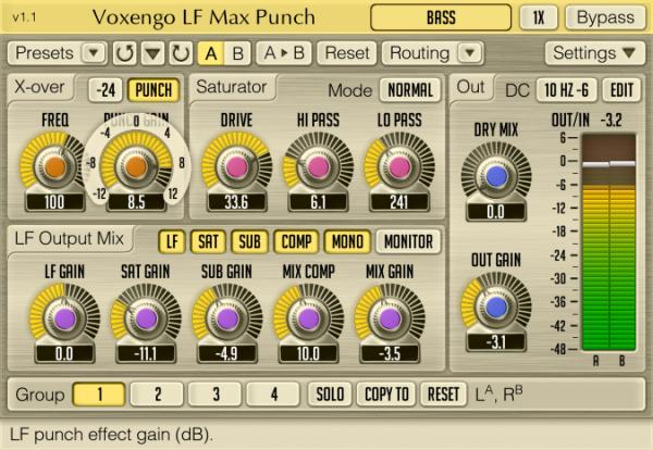 Voxengo LFMaxPunch VST AU 1.1 (PC - MAC) Voxengo LFMaxPunch VST AU 1.1 (PC - MAC)