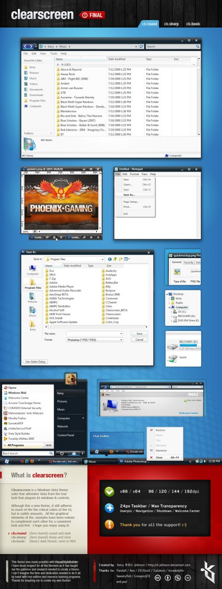 Clearscreen Round para Vista UmbrellaMOD.CoM Clearscreen Round para Vista UmbrellaMOD.CoM